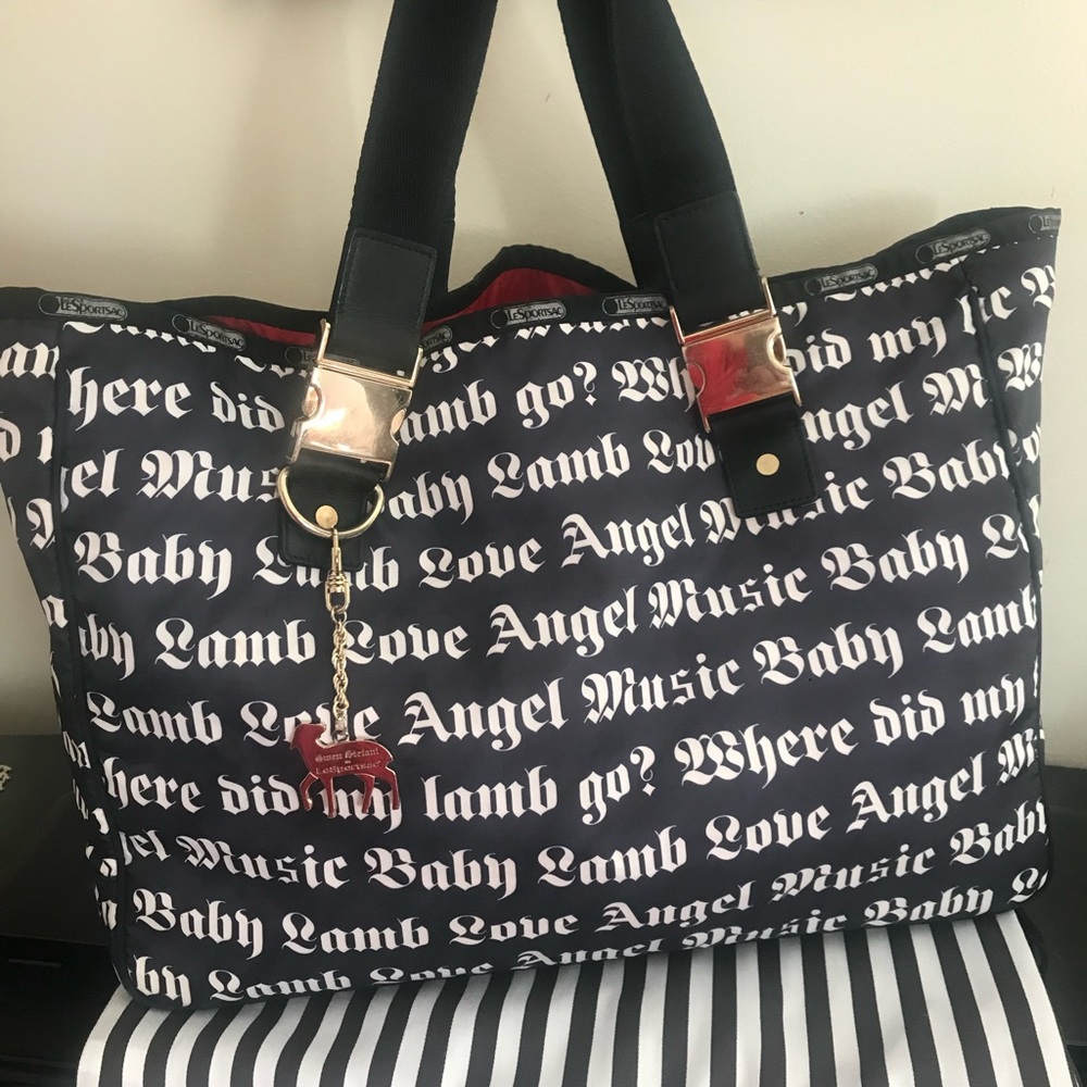 L.A.M.B. Lesportsac Logo tote by Gwen Stefani